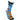 Cotton-blend socks with cute dog faces and vibrant colors