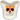 Corgi bowl with the dog in a blue scarf and a cheerful expression