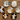 Flat lay of all seven dog styles