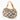 Checkered pet toy resembling a handbag with 'Chewy Vuiton Paris' label on a white background