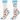 Dog Walking Socks with playful running dog pattern