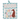 Close-up of dachshund on potholder with "Eat Play Love" embroidered text