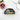 3.34-inch acrylic claw hair clip with colorful French Bulldog faces printed on a playful pattern.

