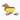 Hot dog dachshund stapler shaped like a wiener dog in a bun on white background