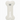 White bone-shaped dog toy with 'Pawsome Tails' branding on a white background