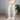 Paw print sweatpants on a model