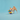 Small dog running with piñata in mouth