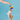 Dog trying to get the colorful plush pinata squeaky toy