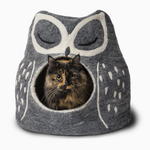 Owl Pet Cave For Cats And Dogs