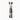 Toy rabbit with a polka dot dress on a white background