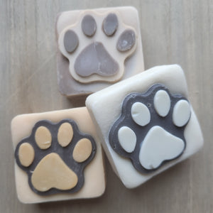 Paw Print Shaped Soaps For Dog Lovers