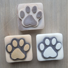Load image into Gallery viewer, Cat Inspired Stocking Fillers, Paw Print Soap For Dog People