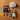 Three plush toys shaped like an owl, hedgehog, and raccoon on a white background