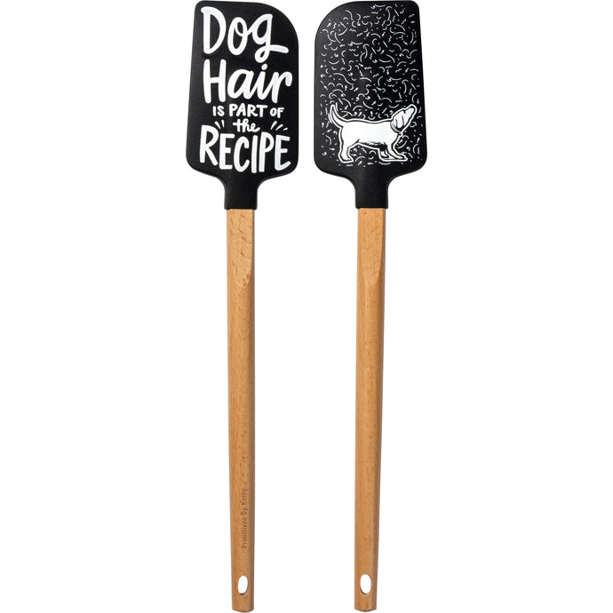 Novelty Gifts For Dog Lovers, Dog Hair Is Part Of The Recipe Spatula