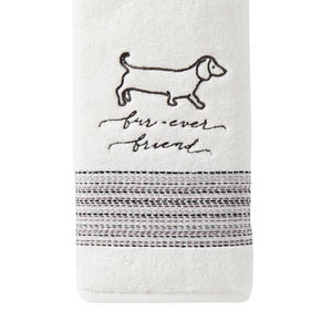 Hand Towels With Dogs On Them, Furever Friends Towel