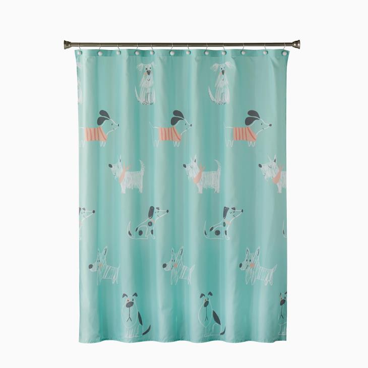 Happy Dog Shower Curtain