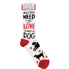 Load image into Gallery viewer, Dog Lover Gifts, Socks With Dogs On Them