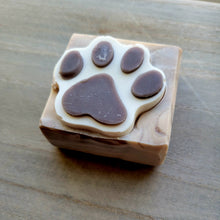 Load image into Gallery viewer, Paw Print Shaped Soap For Humans