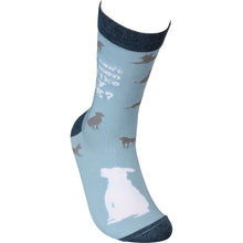 Load image into Gallery viewer, Dog Themed Socks, Why Can&#39;t All Men Be Like My Dog