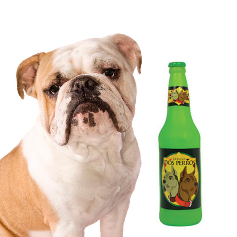 Weird Dog Toys, Beer Bottle Dog Toy, Beer Dog Toy