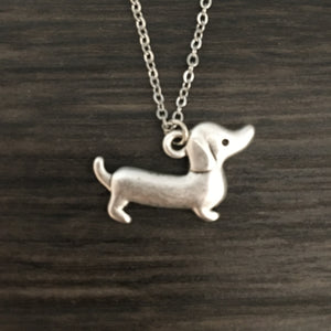 Dog Themed Jewelry, Dachshund Necklace
