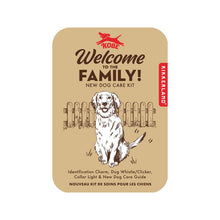 Load image into Gallery viewer, Welcome Home Puppy Kit Featuring An Identification Charm Dog Whistle Clicker Collar Light And New Dog Care Guide