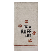 Load image into Gallery viewer, Gifts For Dog Lovers, It&#39;s A Ruff Life Dog Themed Hand Towel