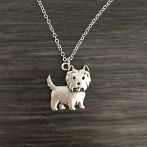 Westie Necklace, West Highland Terrier Necklace